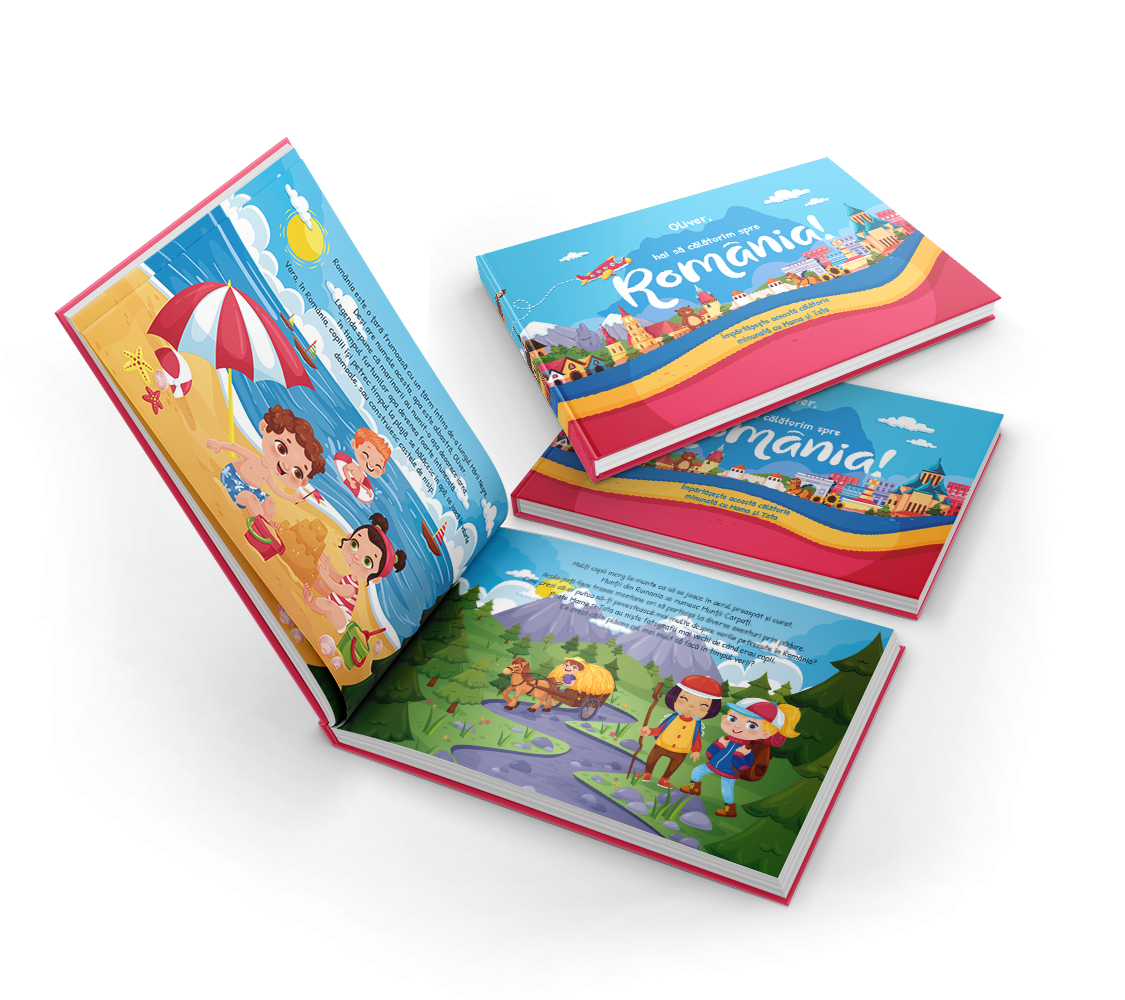 Create a personalised Romanian book to be enjoyed by the whole family
